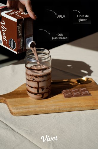 Chocolatada Vívet — APLV, sin gluten, plant based