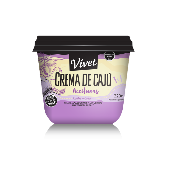 Crema de Cajú Aceitunas