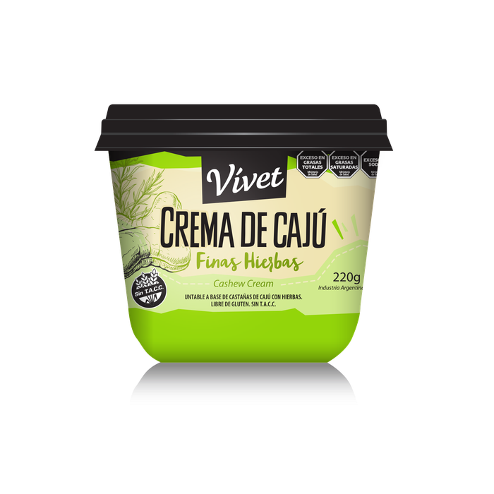 Crema de Cajú Finas Hierbas