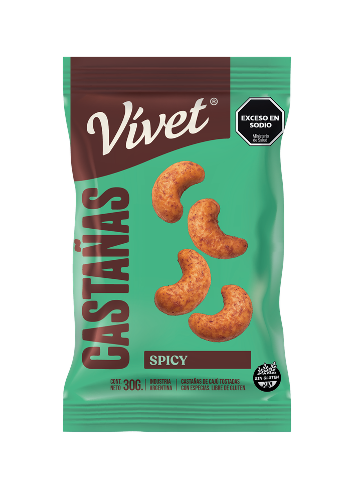 Castañas Spicy 30g
