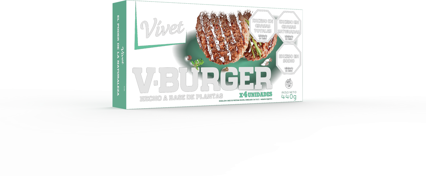 V-Burger x4 unidades